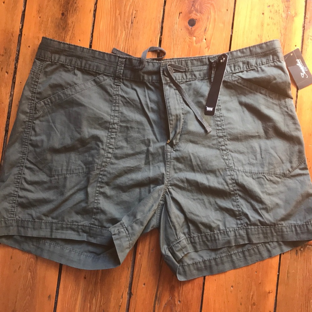 Supplies by Union Bay Green Khaki Shorts